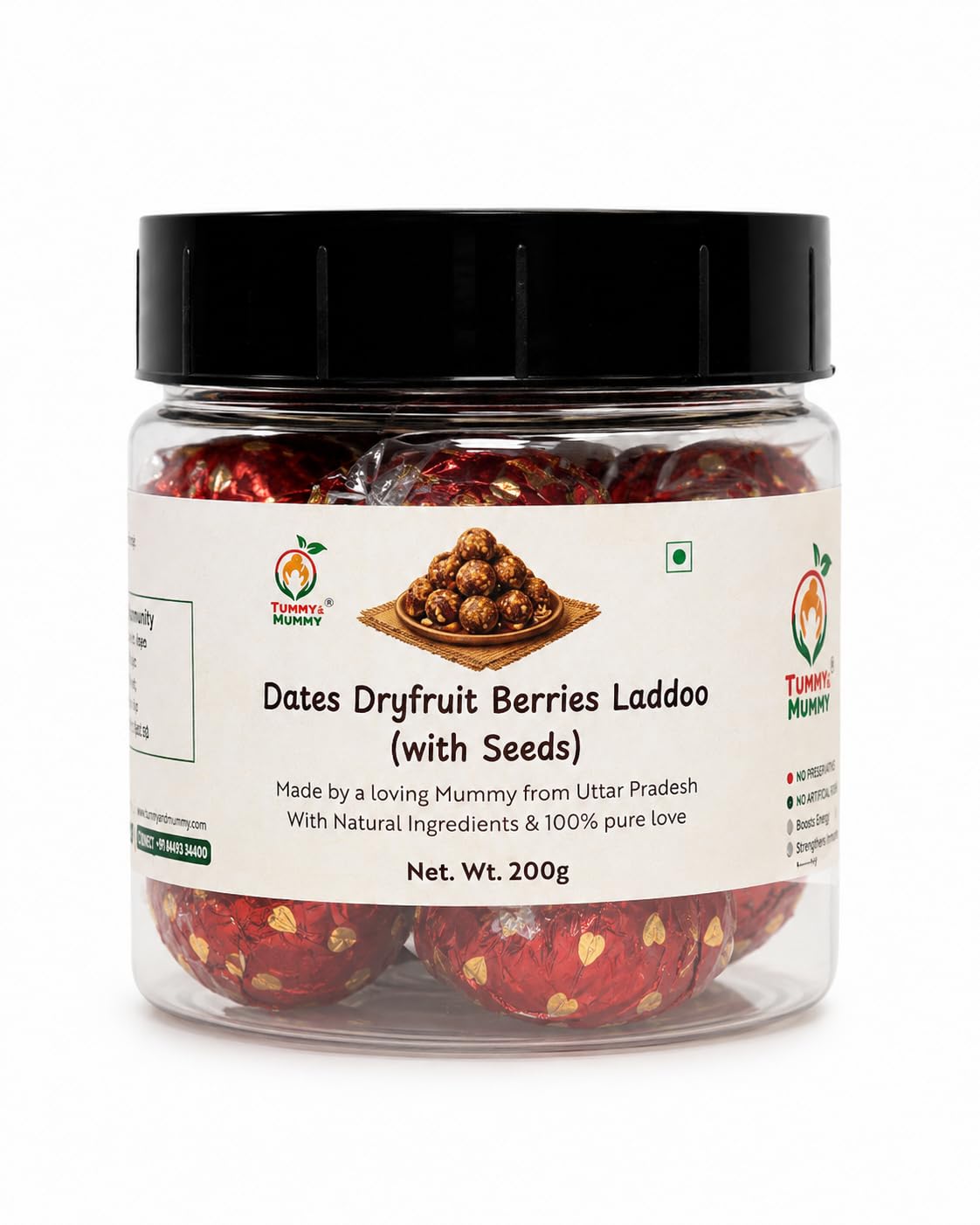 Dates Dryfruit Seeds Berries Laddoo from Noida
